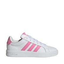 Adidas Grand Court 3.0 Kinderschuhe weiß und rosa HP3528