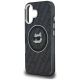 6. Karl Lagerfeld IML Choupette Head Logo MagSafe Hülle für iPhone 16 - Schwarz
