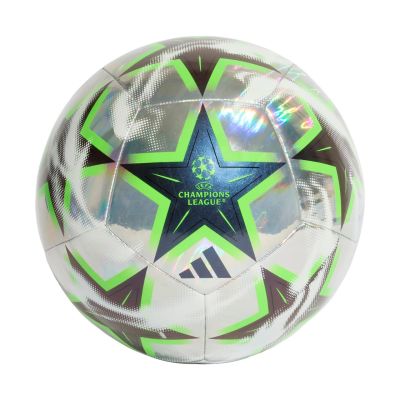 adidas UCL Training 26/27 Liga-Phase Folie Silber/Schwarz/Grün KE9774 Fußball