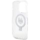 7. Karl Lagerfeld KLHMP15XHMRSCHH iPhone 15 Pro Max 6,7" weiß/weiß Hardcase Ring Stand Choupette Head MagSafe