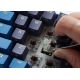 5. Ducky One 3 Daybreak Mini Gaming-Tastatur USB Deutsch Schwarz, Blau, Grün