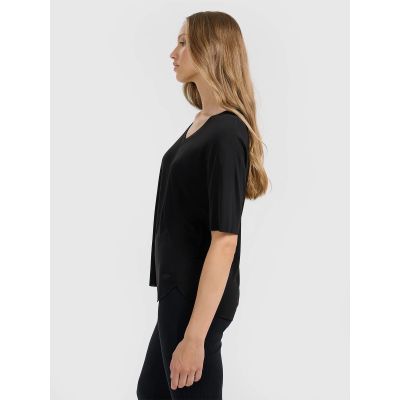 5. Oversize-T-Shirt für Damen aus Modal 4F 4FRAW25TTSHF3283-21S