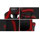 10. Huzaro FORCE 2.5 Gaming-Stuhl aus rotem Netzgewebe