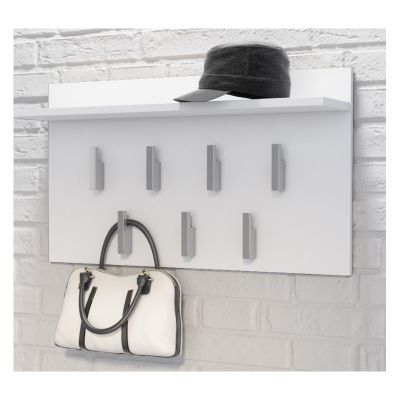 2F Kleiderbügel, weiß matt