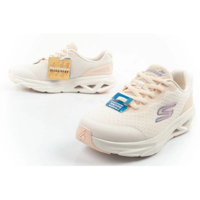 8. Skechers Damenschuhe, Sneaker Glide-Step Vortex, bequem, ecru