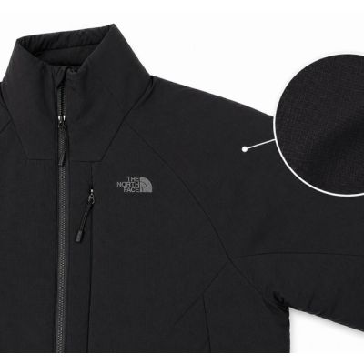 3. The North Face Damen-Windjacke, Outdoor-Trekkingjacke, schwarz, leicht