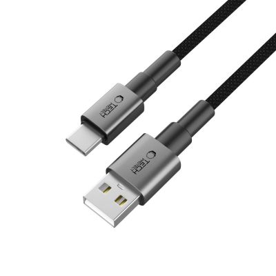 3. Tech-Protect UltraBoost DNA USB-A / USB-C-Kabel 15W/3A 100 cm - grau