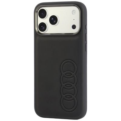 3. Audi TT MagSafe-Hülle aus Kunstleder für iPhone 18 Pro Max / 17 Pro Max – Schwarz