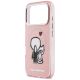 6. Karl Lagerfeld Karl & Choupette MagSafe Back Case für iPhone 17 Pro – Pink
