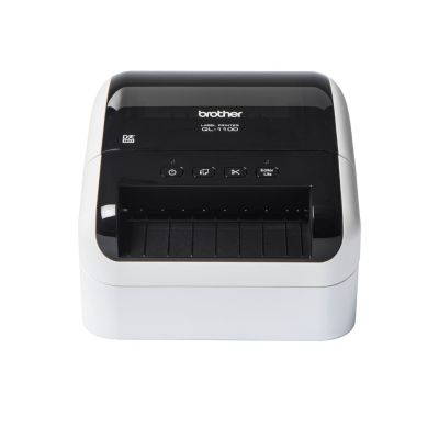 2. Brother QL-1100C | Thermodrucker | Etikettendrucker | Glänzend Schwarz/Weiß