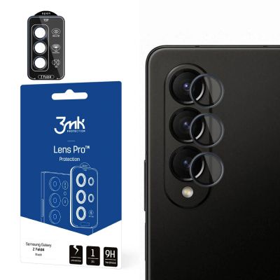 3mk Lens Protection Pro Kameraabdeckung für Samsung Galaxy Z Fold 4 – Schwarz