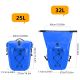 2. Rockbros 30140022004 Wasserdichte Fahrradtasche 25-32L - Blau