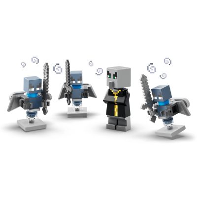 6. LEGO Minecraft 21596 – Beschwörerangriff auf das Dorf