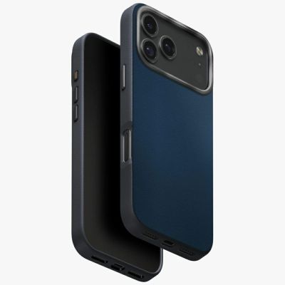 Uniq Lyden DS Hülle für iPhone 17 Pro Magclick Charging - Blau und Schwarz