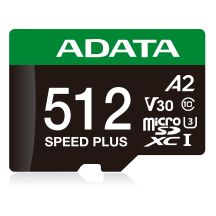 Speicherkarte MEMORY MICRO SDXC 512GB UHS-I ADATA UD512GUI3V30A2SP-RA1