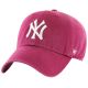 47 Brand New York Yankees Clean Up Cap B-RGW17GWSNL-GX Bordeaux One size