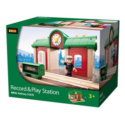 2. BRIO Record & Play Station Modelleisenbahnen Teile & Zubehör