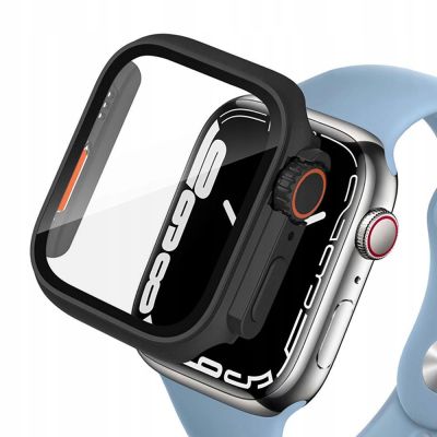 Tech-Protect Defense360 Gehäuse für Apple Watch 46 mm – Schwarz – Orange
