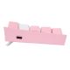 2. REDRAGON K617-RGB Fizz RGB Weiß/Pink USB-Tastatur Pink, Weiß
