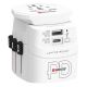 SKROSS Pro Light USB AC45PD Weltreiseadapter mit USB-C Weiß