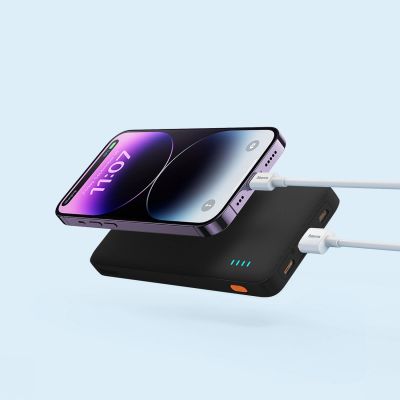 11. Baseus Airpow Schnelllade-Powerbank 20W 30000mAh mit USB-C - 30cm USB-C-Kabel - Schwarz