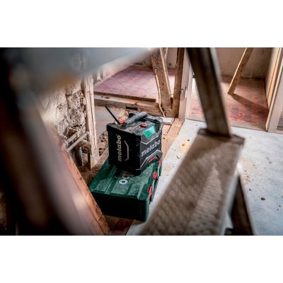 12. Metabo RC 12-18 Arbeitsplatz Analog und Digital Schwarz, Grün, Rot