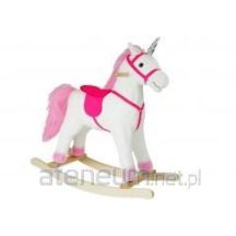 Schaukelpferd Einhorn Weiß 74cm 2252 Lean Toys