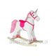 Schaukelpferd Einhorn Weiß 74cm 2252 Lean Toys