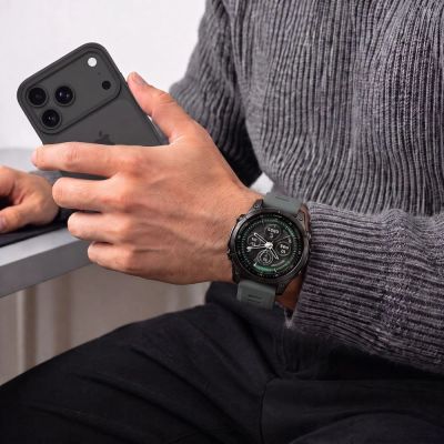 9. Tech-Protect Motion Armband für Garmin Fenix 5X / 5X Plus / 6X / 6X Pro / 7X / 8 / 8 Pro / 9 / 9 Pro (51 mm) – grau