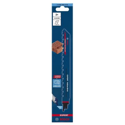 7. Bosch Expert 2 608 900 415 Stichsäge, Stichsägeblatt und Kreissägeblatt Sägeblatt Hochkohlenstoffstahl (HCS) 3 Stück.