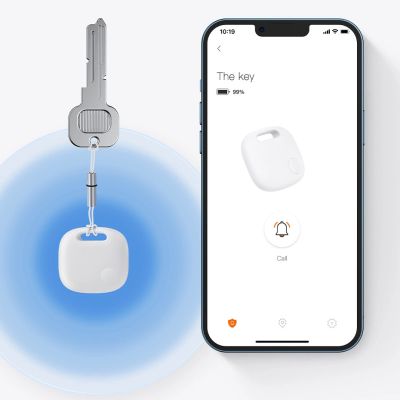 13. Baseus T2 Pro Smart GPS Tracker für Kinderhandtaschenschlüssel weiß (FMTP000002)