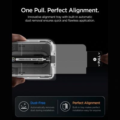 6. Spigen Glas.tR EZ Fit Pro HD AC Panzerglas für iPhone Duo