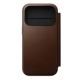 9. Nomad Moderne Leder-Folio-Handyhülle 16 cm (6,3") Braun