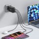 7. Tech-Protect NC240W-GaN 4-Port 240W Wandladegerät – Schwarz