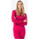 2. Damen-Thermoshirt mit langen Ärmeln SUPER.NATURAL W Tundra 175 LS, rosa