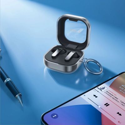 7. Tech-Protect FlexAir Hülle für Samsung Galaxy Buds 4 / Buds 4 Pro – Transparent