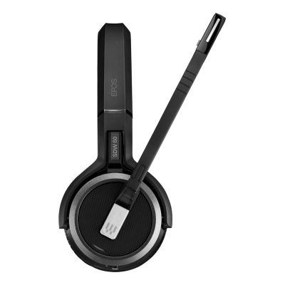 5. EPOS IMPACT SDW 5066 – Kabelloses Headset mit Kopfbügel für Büro/Callcenter (EU/UK/AUS), Schwarz