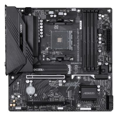 2. GIGABYTE B550M X AORUS ELITE WIFI7 AMD B550 Sockel AM4 Micro-ATX