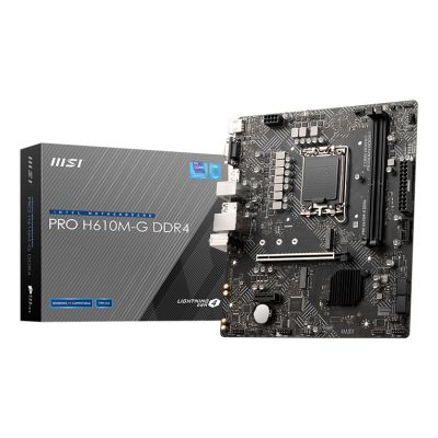 MSI PRO H610M-G DDR4 Mainboard Intel H610 LGA 1700 Micro-ATX