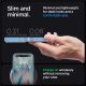 8. Spigen Crystal Hybrid-Hülle für iPhone 15 Pro Max – transparent und blau