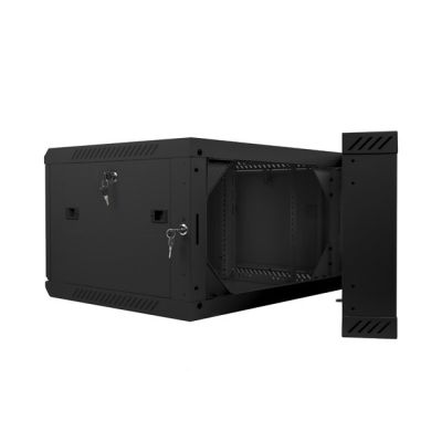 9. Lanberg WF02-6606-10B Rack-Schrank (368 mm / 600 mm / 600 mm; Wandmontage; schwarz)