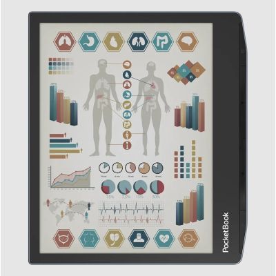3. PocketBook Era Color 700 7" E-Ink Kaleido 3 32GB WI-FI Stormy Sea E-Book-Reader