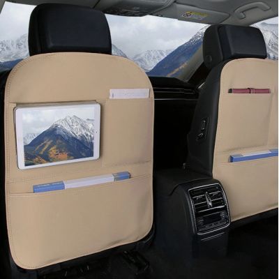 2. Autositz-Organizer Sitzschutz Autositzbezug beige