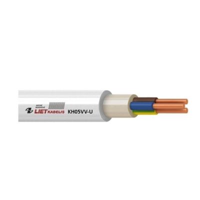 KABEL KH05VV-U/NYM 3X1.5 WEISS 25M