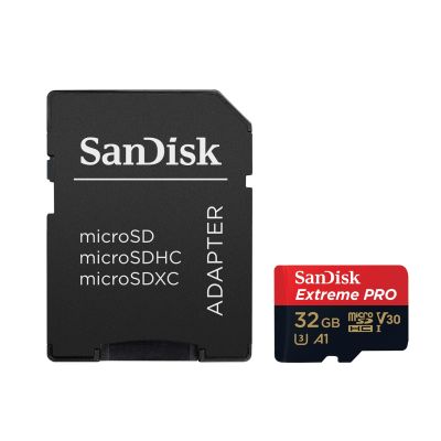 6. SanDisk Extreme Pro SDSQXCG-032G-GN6MA (32 GB; Klasse U3) Speicherkarte