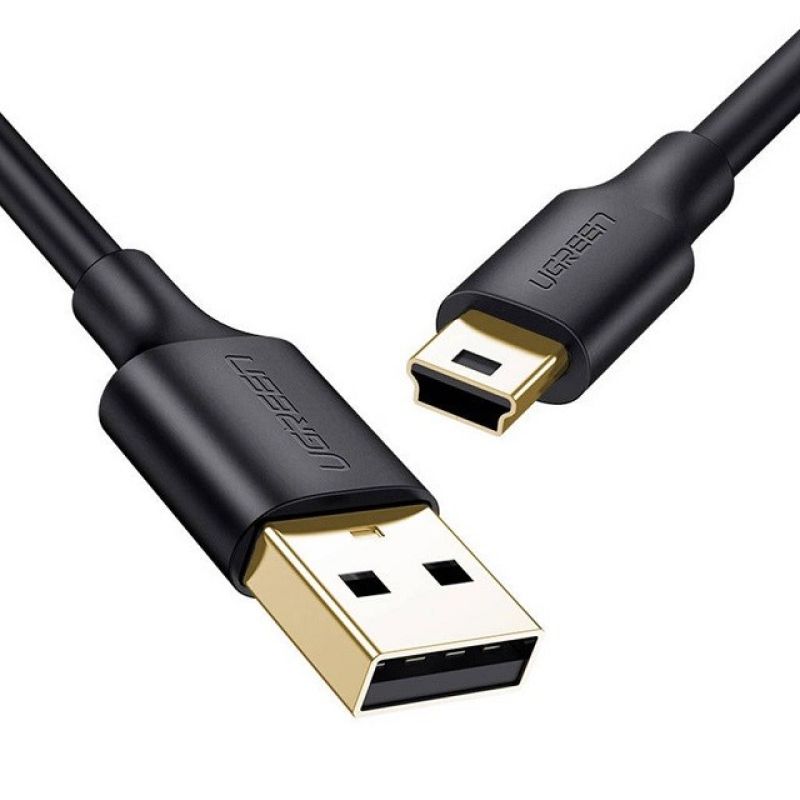 Ugreen USB - Mini-USB-Kabel US132 1m (schwarz)