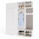 3. GARDEROBE HAGA IV 3SZ1W WEISS