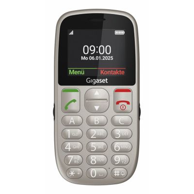 2. Gigaset GL395 5,59 cm (2,2") 90 g Graues Handy für Senioren