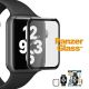4. PanzerGlass Gebogenes antibakterielles Hartglas für Apple Watch 4/5/6/SE – 40 mm – Schwarz