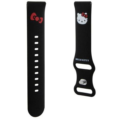 3. Hello Kitty Silikon Kitty Kopfband universal 20mm - schwarz